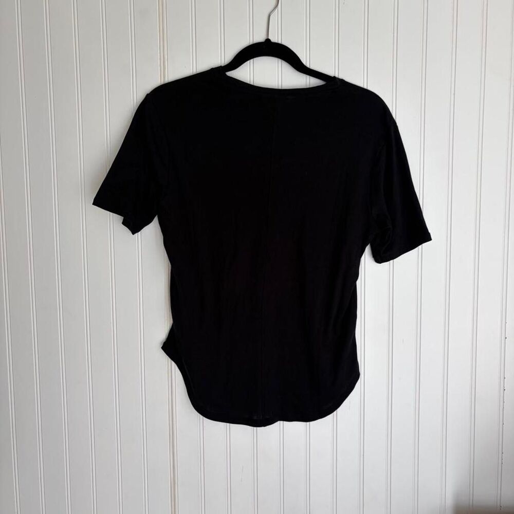 Banana Republic black Airy Cotton tee in size Medium NWT